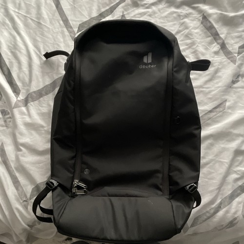 Deuter black daypack backpack - deuter,